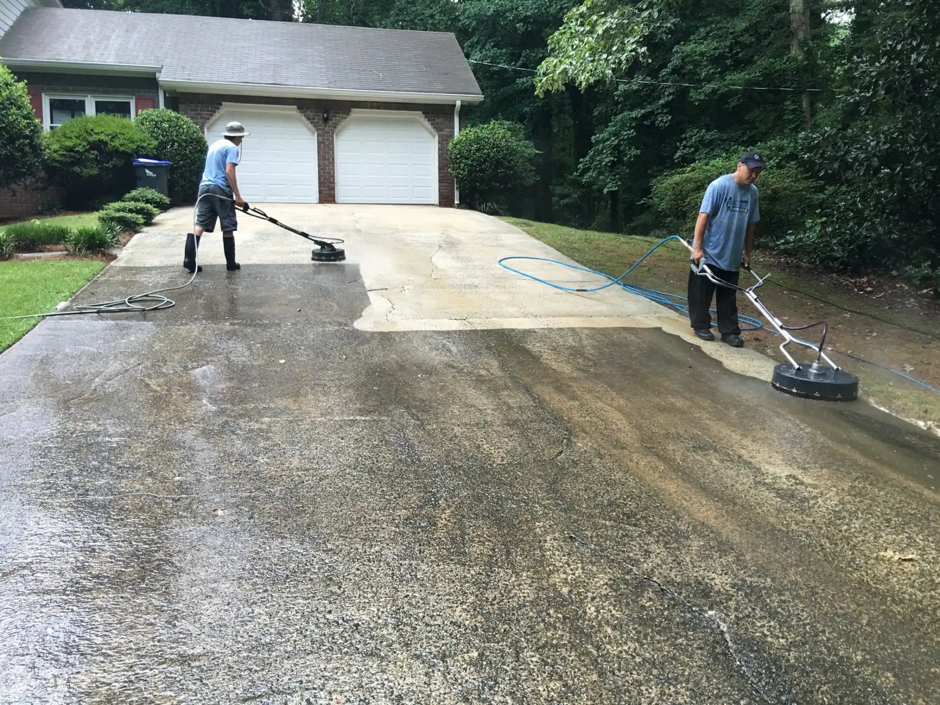 Concrete Pressure Washing example 5