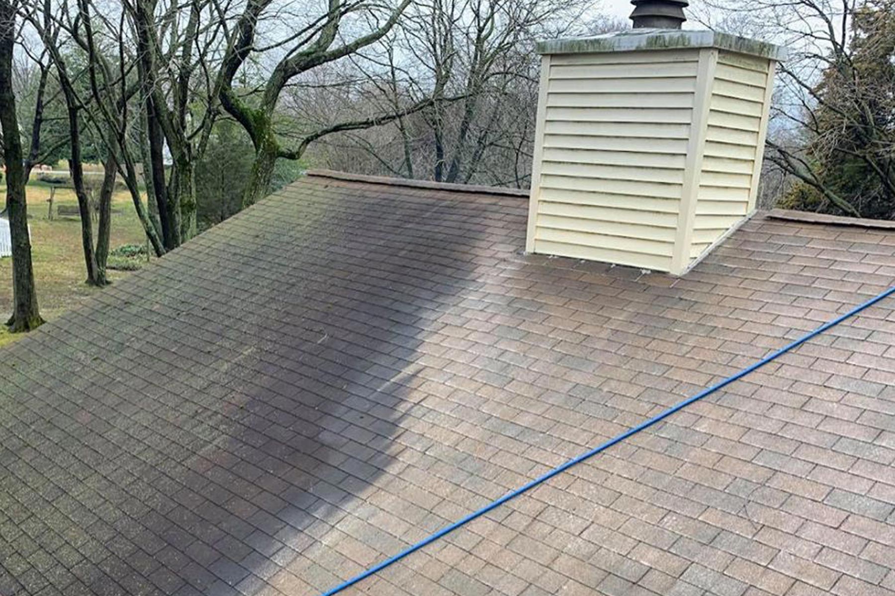Roof Washing example 5