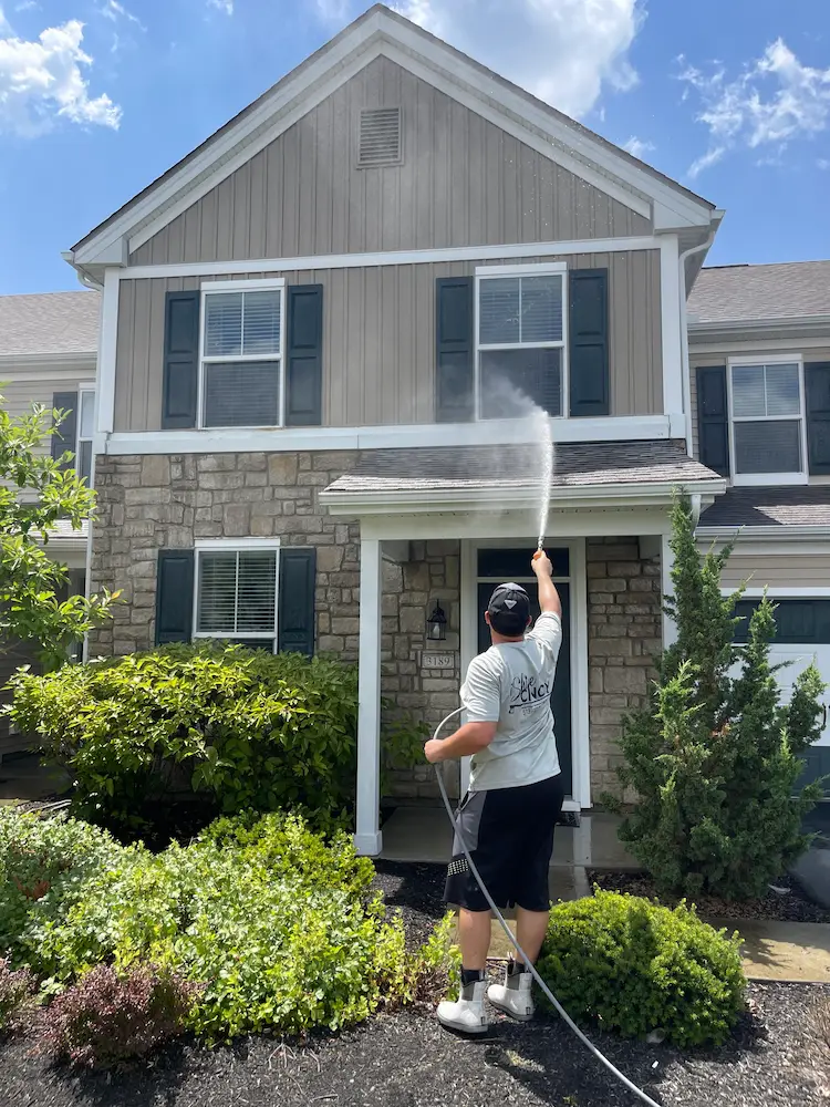 Soft Washing example 5