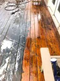 Wood Deck Cleaning example 7